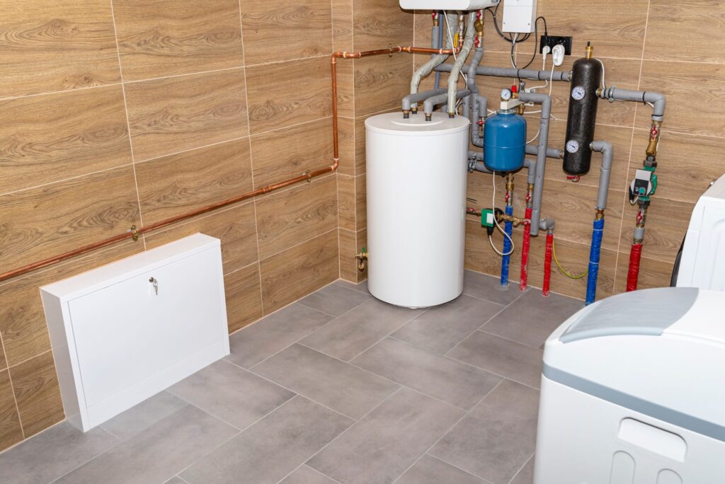 Residential water heater and plumbing system installed in Bradenton